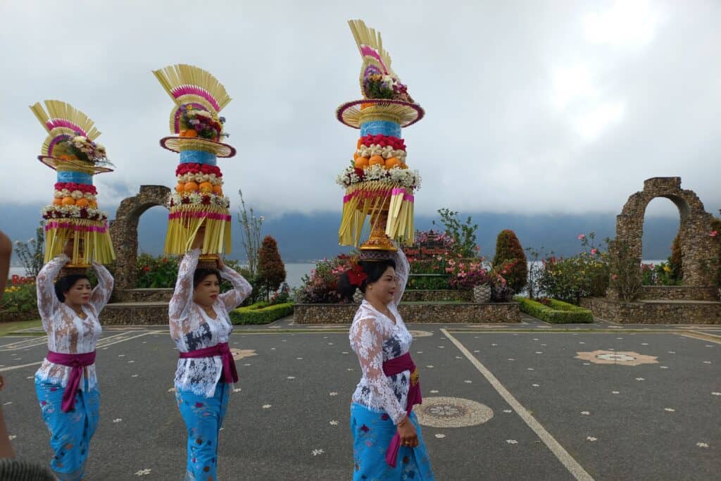 Ukázkový seznam věcí na Bali