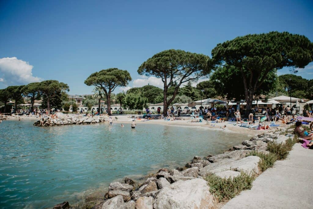 Lago di Garda koupání