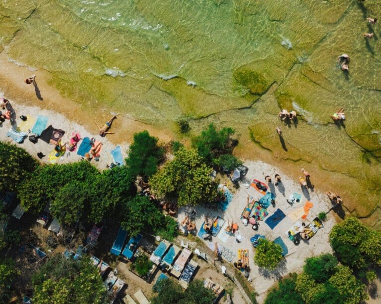 Lago di Garda pláže