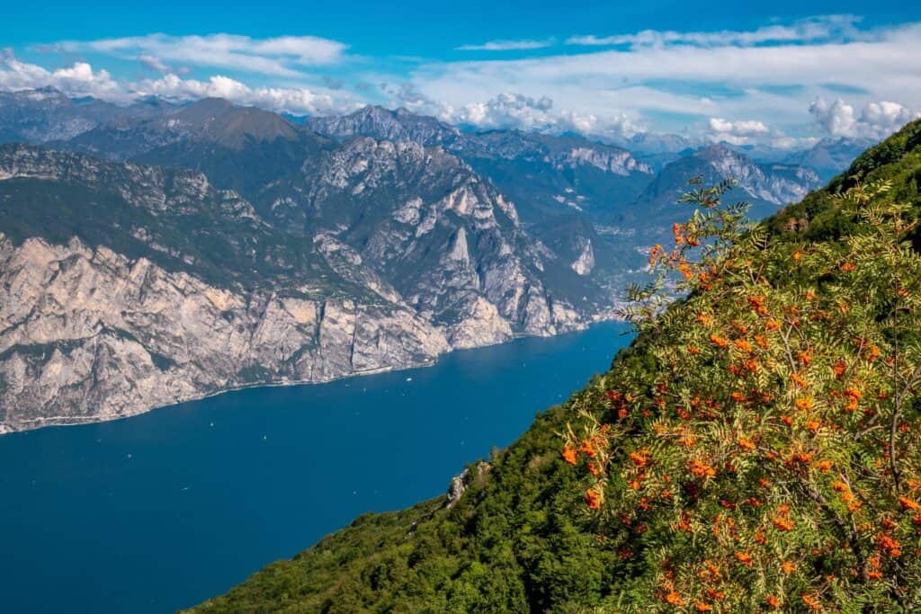 Nejkrásnější místa Lago di Garda mapa