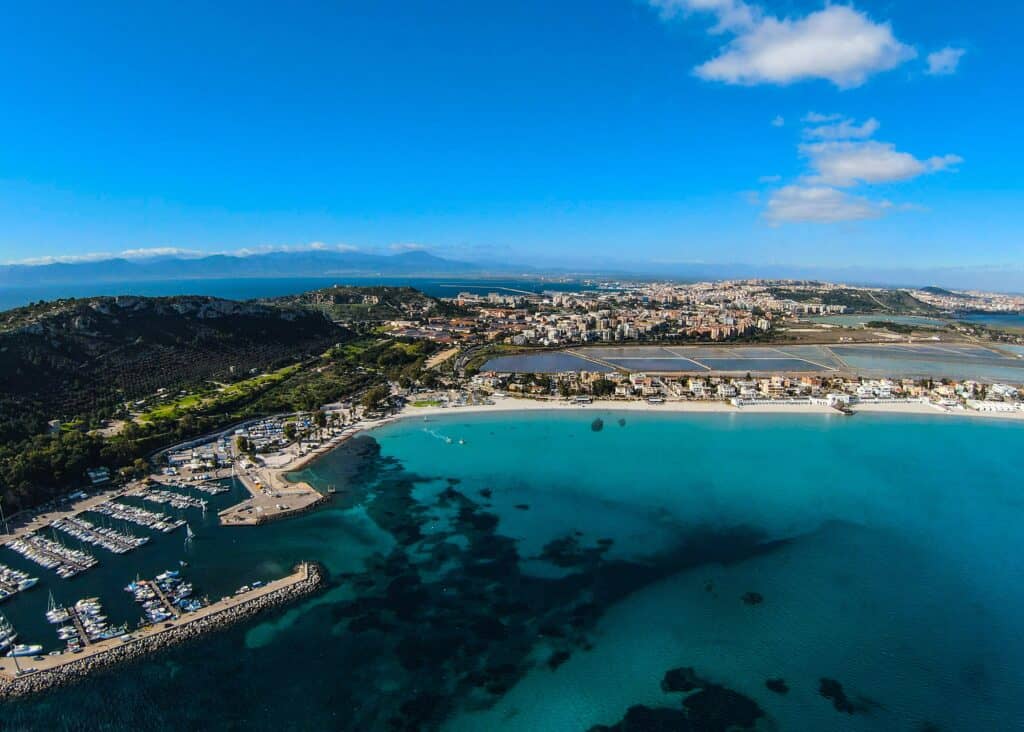 Cagliari pláže