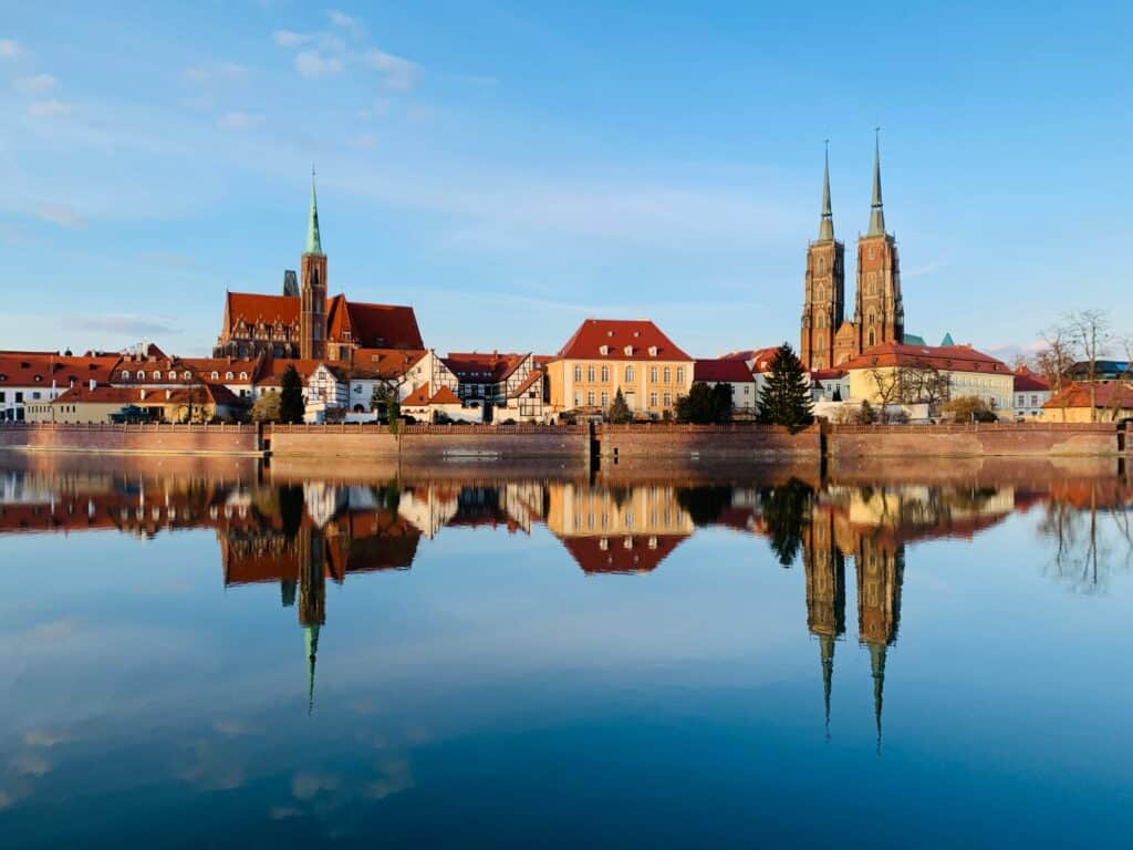 Wroclaw s dětmi