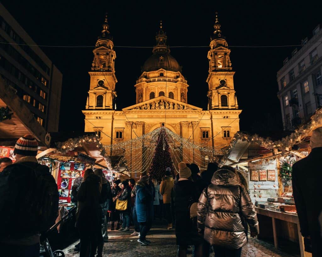 Vánoční trhy Budapešť