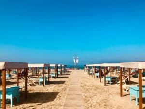 Viareggio pláže