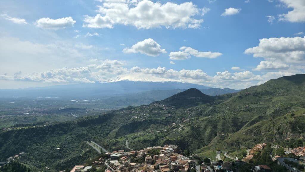 Taormina výhledy
