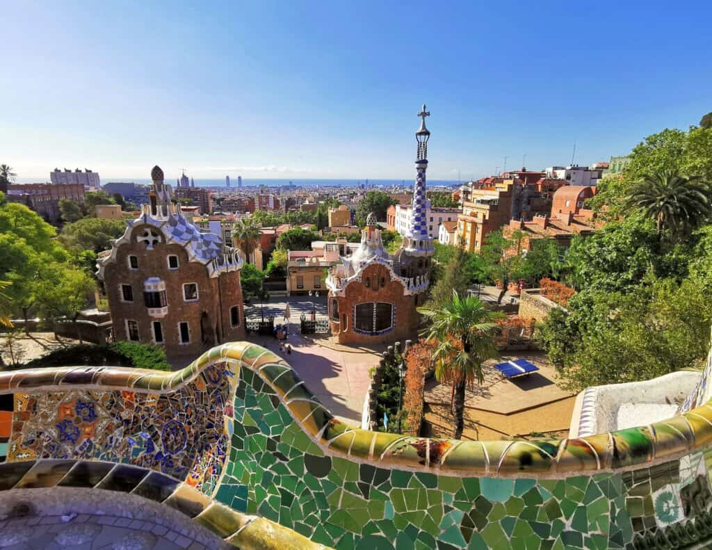 Park guell zajímavosti